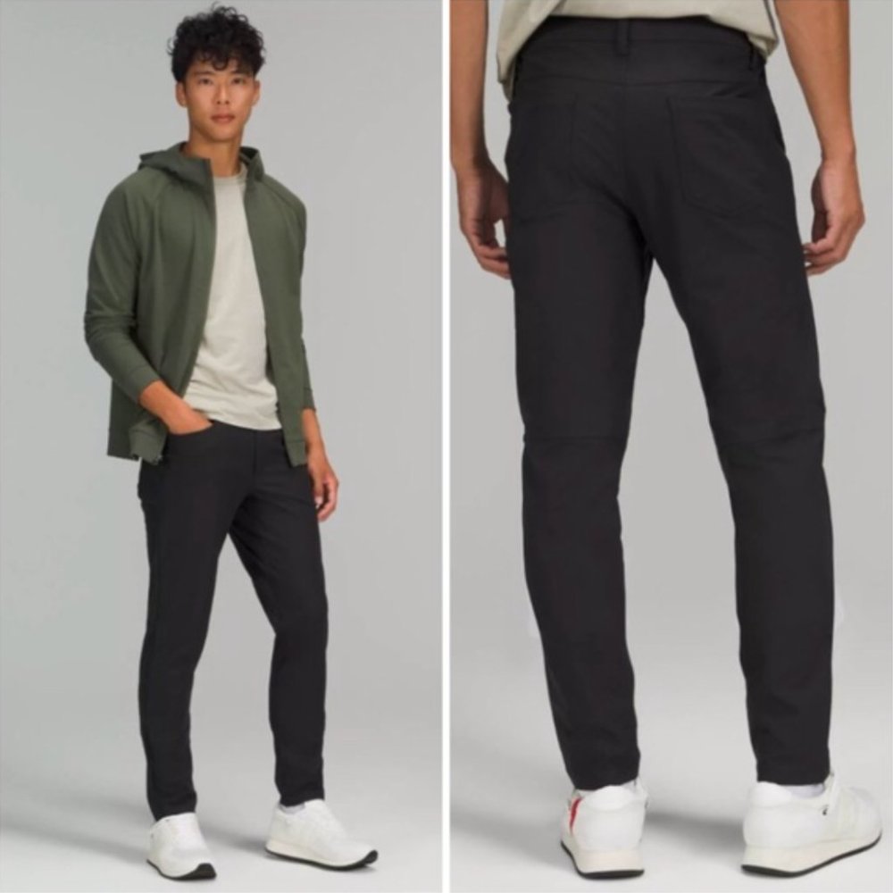 Men's Black Lululemon ABC Style Pants Size 40